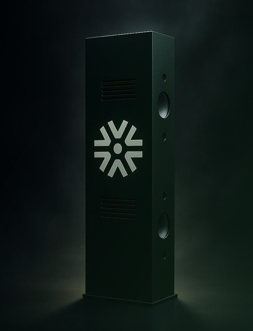 The DermaScan screening center hardware unit